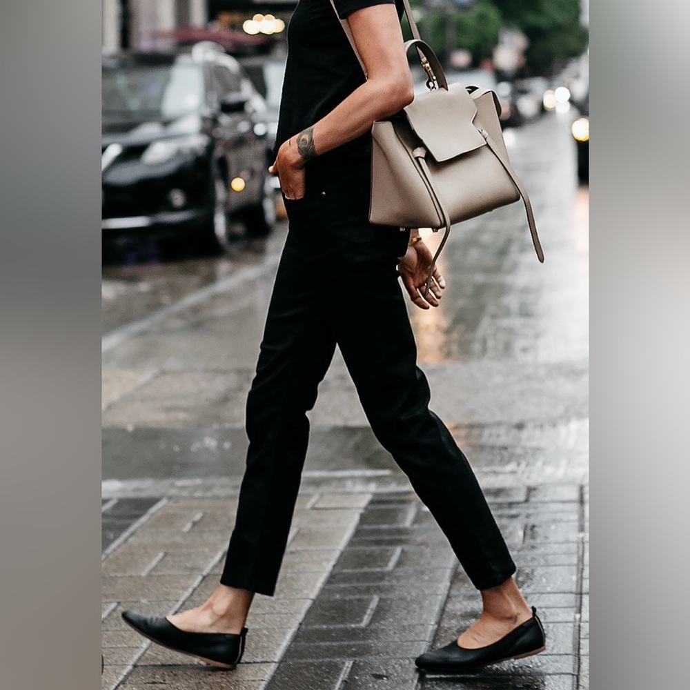 Everlane Black Flats